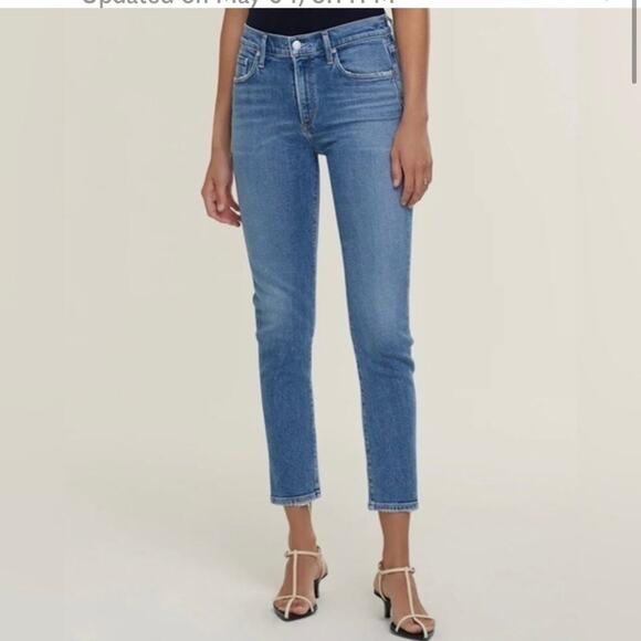 AGOLDE Toni Mid Rise Straight Leg Jean - Picture 3 of 12